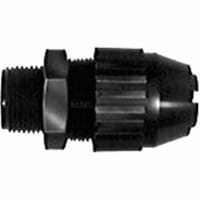 T&B Fittings by ABB Liquid Tight Cord, 3/4in, Straight, CG293, Nylon, Black, Black Beauty Series