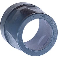 T&B Fittings by ABB Insulated Bushing, Non Metallic, 3/4", High Impact Thermoplastic, Pop-on