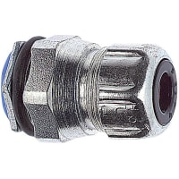 T&B Fittings by ABB Cable Gland, NPT 3/4 in, Clamping 0.375-0.500 in, Metallic, Steel, MSCG-I Series