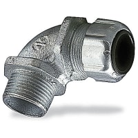 T&B Fittings by ABB Liquidtight, Strain Relief Connector, 3/4 inch, 90 Degree, 0.310-0.560 inch