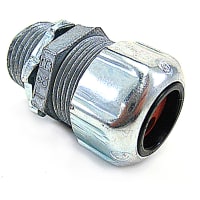 T&B Fittings by ABB Multi-Hole Cord Connector, Hub Size 1 inch, Cord Dia. 0.215 to 0.235", Steel