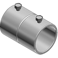 T&B Fittings by ABB Coupling, Set Screw, 1-1/4", Steel, for Use with Rigid/IMC Conduit