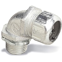 T&B Fittings by ABB Short Elbow, 1/2 inch, 90 Degree, Malleable Iron, for use with EMT Conduit