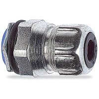 T&B Fittings by ABB Cable Gland, NPT 3/4 in, Clamping 0.500-0.625 in, Metallic, Steel, MSCG-I Series