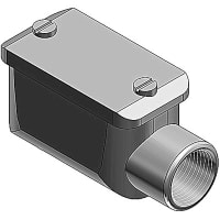 T&B Fittings by ABB Entrance Ells, 1-1/4 inch, Aluminum, for Use with Rigid/IMC Conduit