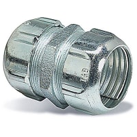 T&B Fittings by ABB Coupling, 3/4 inch, Malleable Iron, for Use with Threadless Rigid/IMC Conduit