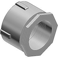 T&B Fittings by ABB Erickson Coupling, 1/2", Malleable Iron, Steel, Malleable Iron Ring