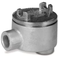 T&B Fittings by ABB Outlet Box, GUAC Hazardous Location, 3/4", Iron Zinc Plated, 13.5 Cubic Inch