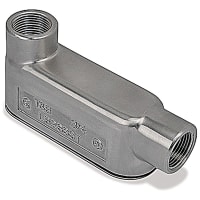 T&B Fittings by ABB Form 8 (LB) Conduit Body, 1/2", 316 Stainless Steel