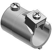 T&B Fittings by ABB Coupling, 1/2" to 1/2" Flex to EMT Adapter