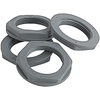 T&B Fittings by ABB Locknut, 20mm ISO/Metric Thread, Nylon, Gray