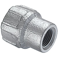 T&B Fittings by ABB Funnel Shaped Reducers, Iron Zinc Plated, A (NPT) 3/4", B (NPT) 1/2