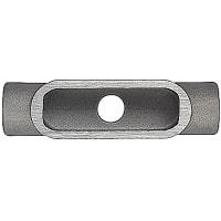 T&B Fittings by ABB Conduit Body, 1/2", T Shape, Form 7, Spec W-C-586D, Sand-Cast Aluminum Alloy