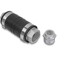 T&B Fittings by ABB XD Cast Iron Expansion/Deflection Coupling, 1-1/4", Electro Zinc Plating