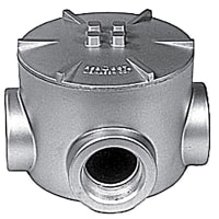 T&B Fittings by ABB PVC Hazardous Location Fitting, 1/2" Conduit Box, T Style Surface Cover