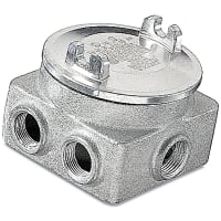 T&B Fittings by ABB Explosion Proof Junction Box, 3/4", ORing Neoprene, 10 Hubs (NPT)