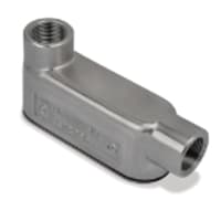 T&B Fittings by ABB Stainless Steel(316) Form 8 (LB) Conduit Body, 1/2", with Polished Finish