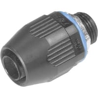 T&B LiquidTight Fittings by ABB Non-metallic Liquidtight Bullet, 1/2", 45Deg, LT Series