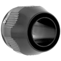 T&B LiquidTight Fittings by ABB Non-Metallic Liquidtight Bullet Connector, Black, 1-1/4 in., LT Series