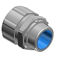 T&B LiquidTight Fittings by ABB Liquidtight Connector, Straight, Steel, Insulated, 1", EC001180