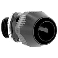 T&B LiquidTight Fittings by ABB Non-Metallic Liquidtight Bullet Connector, 1", 45 degree, LT Series