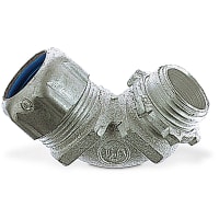 T&B LiquidTight Fittings by ABB Liquidtight Conduit Fitting, 90 Degree, 1/2 Inch, Non-Insulated, Aluminum