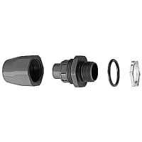 T&B LiquidTight Fittings by ABB Liquidtight Non-metallic Fitting, 1/2"