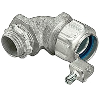 T&B LiquidTight Fittings by ABB Liquidtight Conduit Fitting, 90 Degree, 3/4 Inch, Non-Insulated, Aluminum