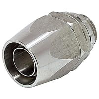 T&B LiquidTight Fittings by ABB Stainless Steel Type A Liquidtight Straight Connector, 1", W/Santoprene Sealing