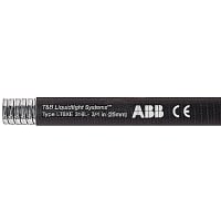 T&B LiquidTight Fittings by ABB Liquid Tight Flexible Metallic Conduit, 316 SS Core w/TRP Jacket, 3/8", Black