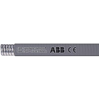 T&B LiquidTight Fittings by ABB Liquid Tight Flexible Metallic Conduit, Aluminum Core w/PVC Jacket, 3/8", Gray