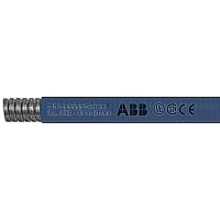 T&B LiquidTight Fittings by ABB Liquid Tight Flexible Metallic Conduit, Galv Steel Core w/PVC Jacket, 1/2", Bl