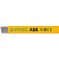 T&B LiquidTight Fittings by ABB Liquid Tight Flexible Metallic Conduit, Steel Core w/PVC Jacket, 3/4", Yellow