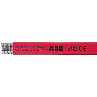 T&B LiquidTight Fittings by ABB Liquid Tight Flexible Metallic Conduit, Galv Steel Core w/PVC Jacket, 1", Red