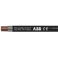 T&B LiquidTight Fittings by ABB Liquid Tight Flexible Metallic Conduit, Bronze Core w/PVC Jacket, 3/8", Black