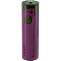 Tadiran Battery, Non-Rechargeable, AA, Lithium, 3.6 VDC, 2.4Ah, Pressure Contact, iXtra Series