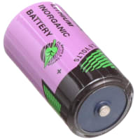 Tadiran Battery, Non-Rechargeable, C, Lithium Thionyl Chloride, 3.6 VDC, 8.5Ah, iXtra Series