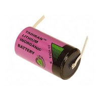 Tadiran Battery, Non-Rechargeable, C, Lithium, 3.6VDC, 8.5Ah, Solder Tab, iXtra Series