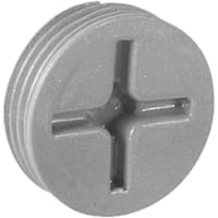 TayMac Weatherproof Closure Plug 3/4" Npt Gray (4 / Bag)