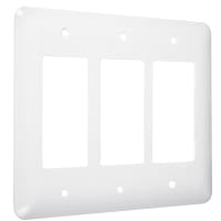 TayMac 3-Gang Maxi (3) Decorator White Smooth