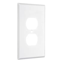 TayMac 1-Gang Jumbo Decorator White Smooth