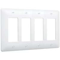 TayMac 4-Gang Masque 5000 Wallplate Decorator White