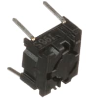 APEM Components Switch, Tactile, SPST, NO, OFF-MOM, Plunger, Top Actuated, Non-Illum, 0.05A, 24VDC, PC