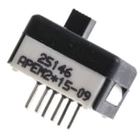 APEM Components PCB Slide Switch DPDT On-On 4 A@ 125 V ac Slide