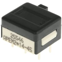 APEM Components PCB Slide Switch DPDT On-On 4 A@ 125 V ac Slide