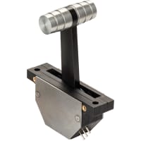 APEM Components Joystick, Hall Effect, T-Handle, 2-Way, Standard Polarity, 0V-5V Output, Barrel Handle