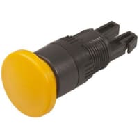 APEM Components Modular Switch Bdy, IP65, Yellow, Momentary, use w/ A01 Series -20degC +55degC