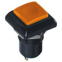 APEM Components Push Button Switch, IP67, SP, Panel Mount, Off-On