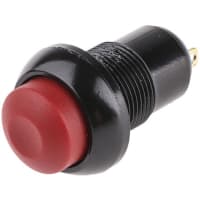 APEM Components Push Button Switch, IP67, Panel Mount, Off-On