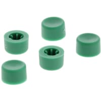 APEM Components Green Push Button Cap, for use w/pem 9600 Series(Sub-Miniature Pmnt Switch), Cap